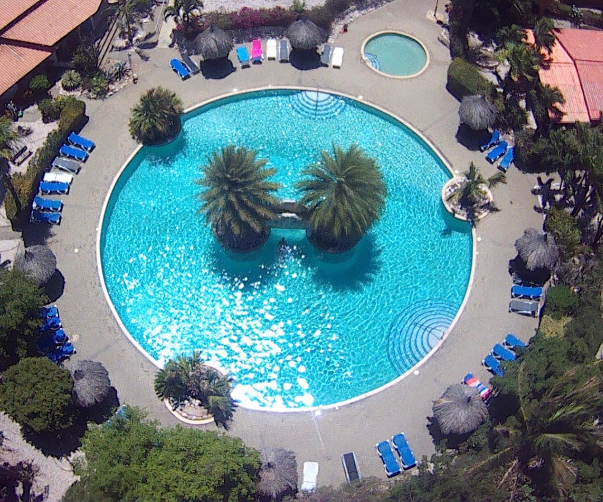 Kas Di Bami A-186 Op Seru Coral Resort - Ruim Appartement Met Groot Zwembad En Tropische Tuin 빌렘스타트 외부 사진